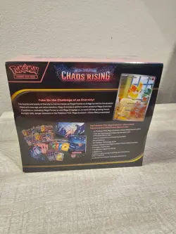 Pokemon Center Chaos Rising Elite Trainer Box ETB Exclusive Factory Sealed - Image 4