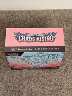 Pokemon TCG Mega Evolution Chaos Rising Pokemon Center ETB - Image 5