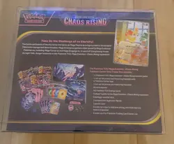 Pokemon Chaos Rising Pokemon Center Elite Trainer Box ETB Sealed + Acrylic Case - Image 2