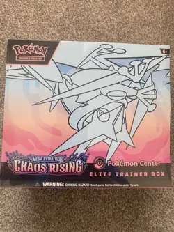 Pokemon TCG Mega Evolution—Chaos Rising Pokemon Center ETB + Booster Box ✅ - Image 5