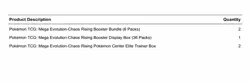 Pokemon Center: Chaos Rising - 1× Booster Display Box, 2× Booster Bundle, 2× ETB - Image 3
