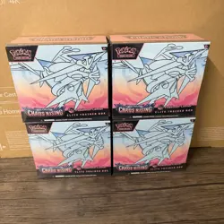 Chaos Rising Pokemon Center Elite Trainer Box x4 PKC ETB (Factory Sealed) - Image 1
