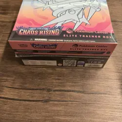 Chaos Rising Pokemon Center Elite Trainer Box x4 PKC ETB (Factory Sealed) - Image 4