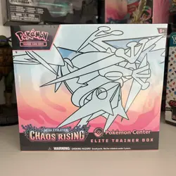 CHAOS RISING ETB Pokemon Center (Mega Evolution) Pokemon TCG BNIB+S See Details - Image 1