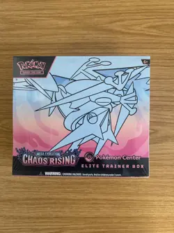 Pokemon TCG: Chaos Rising POKEMON CENTER ETB Elite Trainer Box IN HAND - Image 1