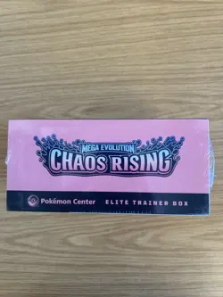 Pokemon TCG: Chaos Rising POKEMON CENTER ETB Elite Trainer Box IN HAND - Image 4
