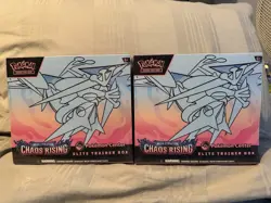 Pokemon TCG Chaos Rising Pokemon Center ETB - Brand New & Sealed x2 - Image 1