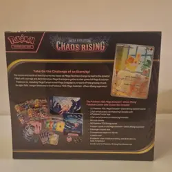 Pokemon TCG Mega Evolution: Chaos Rising Pokemon Center ETB - Image 4