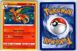 Special Delivery Charizard SWSH075 Holo Sword & Shield Promo Pokemon NM Team - Image 3