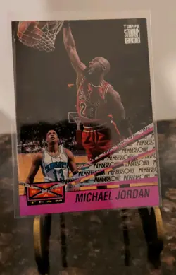 1993-94 Topps Stadium Club - Beam Team Michael Jordan #4 Members Only - Image 1