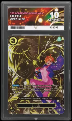 One Piece TCG Lilith OP07-111 SP Alt Art English From Carrying On His Will ACE10 - Image 2
