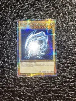 Yugioh! Blue-Eyes White Dragon MP24-EN001 Quarter Century Secret Rare 1st NM - Image 1