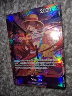 Shanks OP13-065 Alt Art – Carrying on His Will – One Piece TCG – English – NM - Image 3