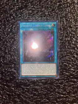 Yugioh! Primite Lordly Lode BLMM-EN172 Secret Rare 1st Edition Near Mint - Image 1