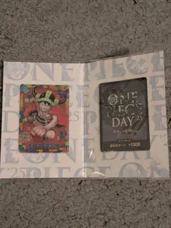ONE PIECE Lego Luffy - JAPANESE ONE PIECE DAY 25 Promo Sealed Luffy P-110 2025 - Image 2