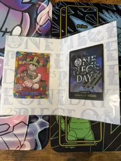 ONE PIECE Lego Luffy - ONE PIECE DAY 25 promo Luffy P-110 2025! RARE SEALED! - Image 2
