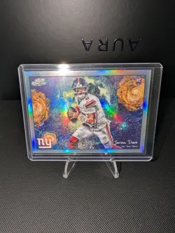 2025 Topps Chrome Cosmic- Jaxson Dart Stars In the Night STN-2 - Image 1