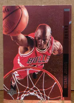 Upper Deck 1994 Behind the Glass Insert Michael Jordan Bulls #G11 - Image 1