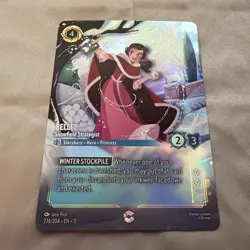 Belle Snowfield Strategist 236/204 Enchanted - Disney - Lorcana Winterspell NM+ - Image 1