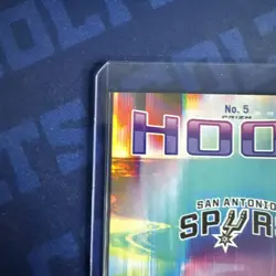 2023-24 Panini NBA HOOPS Premium Stock Hoopla Victor Wembanyama Silver RC - Image 5