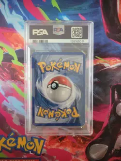Pokemon TCG Raikou Star Gold Star Holo Unseen Forces 114/115 PSA 1 - Image 2