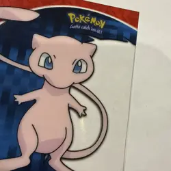 Mew #PC7 Pokemon 2000 Topps TV Clear Great Condition - Image 2