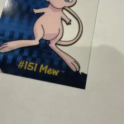 Mew #PC7 Pokemon 2000 Topps TV Clear Great Condition - Image 3