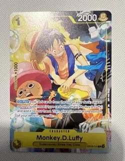 One Piece Card Game Monkey.D.Luffy Op10-111 Welcome Pack 2026 Promo English NM - Image 1