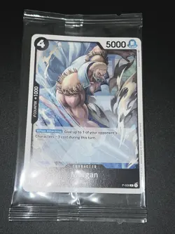 One Piece Card Game p-026 Morgan Navy Sealed ENG Promo Pack Event Character P - Image 3