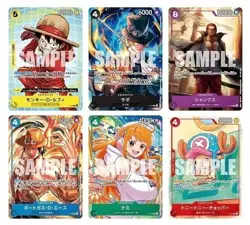 10 Pack One Piece Mcdonald's 2025 Promo Card Game Complete Set Japanese - Image 2