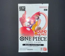 ONE PIECE Card Game ROUND 1 Promo Pack English SEALED **SHIPS NEXT DAY** - Image 1