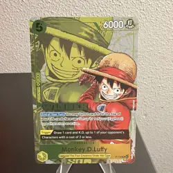 Bandai One Piece Card Game Monkey D. Luffy Winner Pack Vol.2 Promo P-106 - Image 1