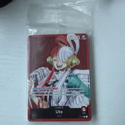 One Piece Card Game TCG Uta Film Red Promo Pack Sealed - Image 1