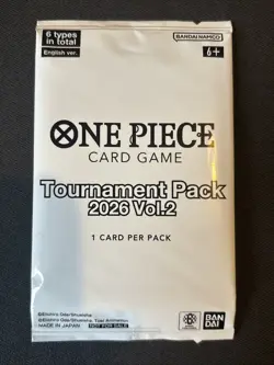 One Piece Card Game Tournament Pack 2026 Vol. 2 - 1x Sealed Promo Pack - UK - Image 1