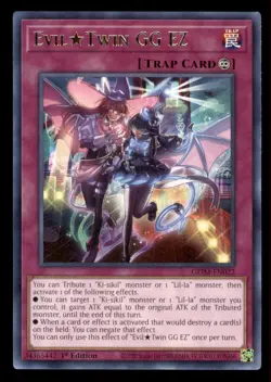 Yugioh Evil Twin GG EZ #GEIM-EN022 Genesis Impact LP - Image 1