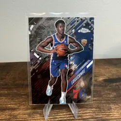 2025-26 Topps Chrome - Go Time VJ Edgecombe #GT-18 (RC) Philadelphia 76ers - Image 1