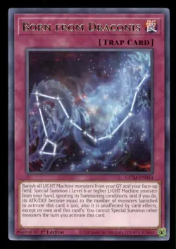Yugioh Born from Draconis #GEIM-EN044 Genesis Impact LP - Image 1