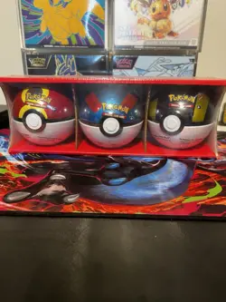 Pokemon Pokeball Tins G25- Costco Exclusive 3-Pack - Brand New Factory Sealed - Image 1