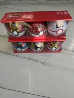 Pokemon Pokeball Tins - Costco Exclusive 3-Pack - Brand New Factory Sealed G25 - Image 1