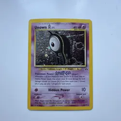 2001 Pokemon Unknown A Neo Discovery 14/75 Holo Foil Rare moderate play - Image 1