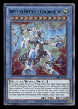 Yugioh Drytron Meteonis Quadrantids (CR) #GEIM-EN030 Genesis Impact LP - Image 1