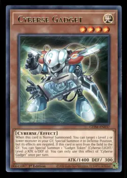Yugioh Cyberse Gadget #GEIM-EN037 Genesis Impact LP - Image 1
