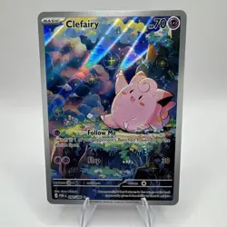 Clefairy 094/088 IR Pokemon Perfect OrdeR Full Art Illustration Rare Pokemon NM - Image 1