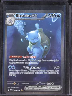 2023 Pokemon Scarlet & Violet 151 200/165 Blastoise ex Special Illustration Rare - Image 1