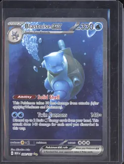 2023 Pokemon Scarlet & Violet 151 200/165 Blastoise ex Special Illustration Rare - Image 1