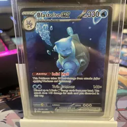 Pokemon Blastoise EX 200/165 Special Illustration Rare SV Scarlet & Violet 151 - Image 2