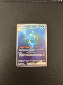 Pokemon TCG: Blastoise ex 200/165 Scarlet & Violet 151 Special Illustration Rare - Image 1