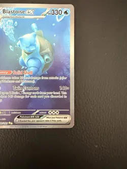 Pokemon TCG: Blastoise ex 200/165 Scarlet & Violet 151 Special Illustration Rare - Image 5