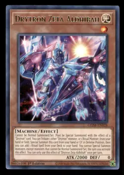 Yugioh Drytron Zeta Aldhibah #GEIM-EN028 Genesis Impact LP - Image 1