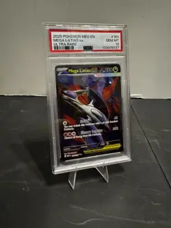 2025 POKEMON MEG EN-MEGA EVOLUTION ULTRA RARE #163 MEGA LATIAS EX PSA 10 - Image 1
